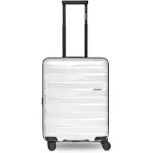Bergpfeil Travel Cabin Trolley Ice White Metallic weiß 55cm