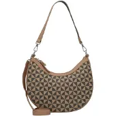Gabor Schultertaschen Meria, Hobo Bag M, printed black, Schwarz
