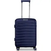 Franky London 4 Rollen Kabinentrolley S 55 cm mit Dehnfalte