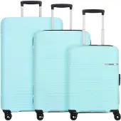 American Tourister Trolley Liftoff 3 PC Set D Summer Blue hellblau 79cm
