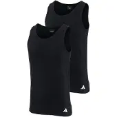 Adidas Tanktop Active Flex Cotton Herren Black (2er-Pack)-XXL