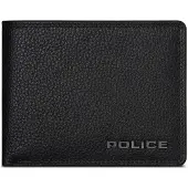 Police Geldbörse RFID Schutz Leder 11.5 cm
