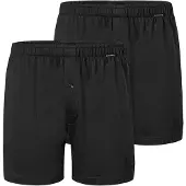 Schiesser Herren Jersey-Boxershorts, 2er Pack - 2Pack Boxershorts, Baumwolle, einfarbig