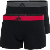Adidas 2er-Set: Boxershorts in Schwarz | Gr.: M
