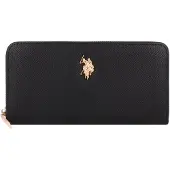 U.S. POLO ASSN. Geldbörse Jones Zip Around Wallet Black schwarz