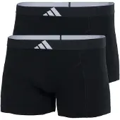 Adidas Unterhosen Active Flex Cotton Body Herren Black (2er-Pack)-XL