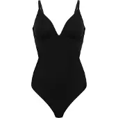 Hunkemoller Geschmeidiger ungepolsterter Body Schwarz