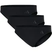 Adidas Damen Slips, 3er Pack - Sport Active Seamless, Low Rise Bikini, Unterwäsche, Logo, einfarbig