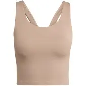 Adidas Performance All Me Medium Support Bra Tank Chalky Brown Größe: XS | Sport BHs Outlet | Damen | Braun