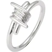 KUZZOI Ring 925 Sterling Silber in Silber | Gr.: 64