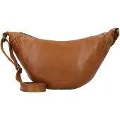 Greenburry Leder Umhängetasche Schultertasche Colombiana Half-Moon Bag Nougat braun