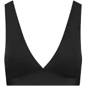 Bye Bra BH Bra Top Deep Plunge Damen Black-L