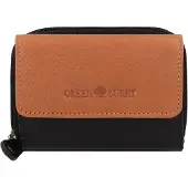Green Burry GREENBURRY Geldbörse Duett RV-Mini Wallet RFID Black / Tan schwarz