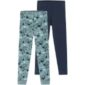 Schiesser Lange Unterhose Jungen Jersey mehrfarbig bedruckt, 104 740635-0004-01040