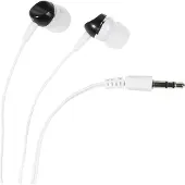 Vivanco ViVancoColour Buds, Kabelgebunden, 20 - 20000 Hz, Musik, 10,5 g, Kopfhörer, Schwarz, Weiß