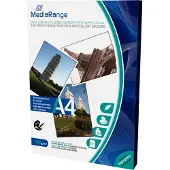MediaRange MRINK108, Weiß, Hoch-Glanz, 160 g/m², Tintenstrahl, A4, 50 Blätter