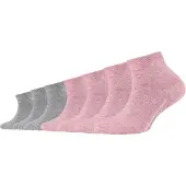 Camano 7er-Set: Socken in Grau/ Pink | Gr.: 39-42