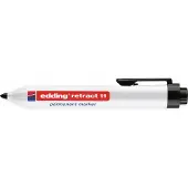 Edding Permanentmarker retract 11 nachfüllbar Druckmechanik 1,5-3mm schwarz