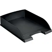 Leitz Plus Briefkorb, Standard, Polystyrene, Schwarz, 255 mm, 35,7 cm, 70 mm, 280 g