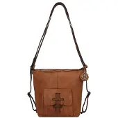 Harbour 2nd UP13133 Crossbody Style Baily Umhängetasche cognac