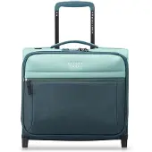 Delsey PARIS Trolley mit Laptopfach Brochant 3 2 wheel Underseater Green grün 39cm