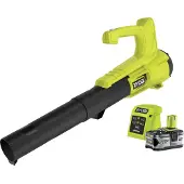 Ryobi - 18V ONE+ Turbo Jet Laubbläser - 145 km/h Gebläsegeschwindigkeit - max. Luftdurchsatz: 7,1 m³/min + 4,0 Ah Akku & Ladegerät - RY18BLA-140