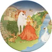 Hermia Concept , NCHR03YS880289, Essservices, Tafelservice (3-teilig), Mehrfarbig, Feines Steingut, 25 x 25 x 2 cm