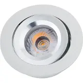 Sigor LED Einbauleuchte ARGENT FLAT 82mm weiss Downlight 3000K Warmweiss