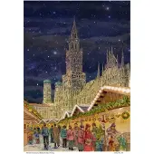 Richard Sellmer Verlag Adventskalender "München Marienplatz"