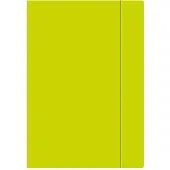 Interdruk Ordner mit Gummiband A4 + Fluo-Kreide (10 Stk.)