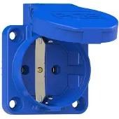 Pce 109-0bw Anbau-Steckdose IP54 Blau