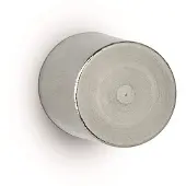 MAUL Neodym-Stabgreifmagnet , Haftkraft 9 kg, 4 Stück, Ø 16 x H 20 mm, Stahlgehäuse, hellsilber