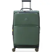 Delsey Turenne Soft 66 Cm Expandable 78l Koffer Auf Rollen Grün L Grün L