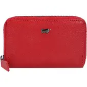 Braun Büffel Leder Geldbörse Anna RFID Wallet Red dunkelrot