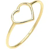 Elli Ring Herz Trendsymbol Filigran 375 Gelbgold Elli Premium Gold