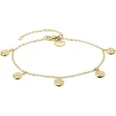 Tamaris Trendy gold-plated bracelet with Coins pendants TJ-0451-B-21
