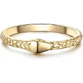 Glanzstücke Damen Schlangenkopf Sterling Silber gelbgold - 26573