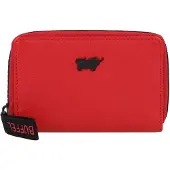 Braun Büffel Minigeldbörse CAPRI RFID Mini Geldbörse rot Damen - Leder