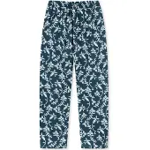 Schiesser Pyjamahose Damen Jersey blau gemustert, 34 711129-0003-00340