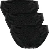 Ammann Slip "Slip Cotton & More Mini Slip 3P 3er Pack", Herren, Gr. XXL, schwarz, Obermaterial: 57% Modal CMD. 35% Baumwolle CO. 8% Elasthan EL., Unterhosen Slip