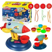 Maksik Flugzeug-Spielknete-Set, 6 Farben