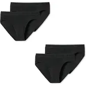 Schiesser Slip Allday Basic in Schwarz | Gr.: 152