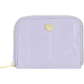 Dudu Toys Damen querformatige Geldbörse Leder Up mit Reißverschluss und Münzfach 10x8.5x1.5cm