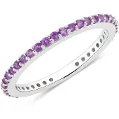 Rafaela Donata Ring aus Sterling Silber mit Amethyst in silber | Gr.: 52