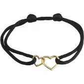 Marie-Celeste -Celeste Armband Satijn Herzen