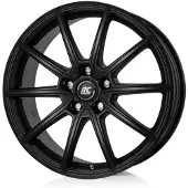 MIM 16 Zoll Alufelge RC Design RC32 16"x6.5" 5x108 PCD ET45 63,4mm Felge Matt Schwarz