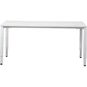 Proregal Höhenverstellbarer Schreibtisch Buzzard | HxBxT 62-85x160x80 cm | Weiß