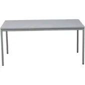Proregal Bürotisch Wolf | Rechteckig | HxBxT 75x200x80 cm | Grau