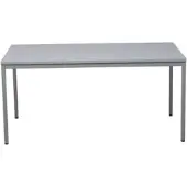 Proregal Bürotisch Wolf | Rechteckig | HxBxT 75x160x60 cm | Grau