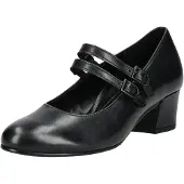 Gabor Shoes Spangenpumps - Schwarz Leder : 39 : Normal Größe: 39 Weite: Normal